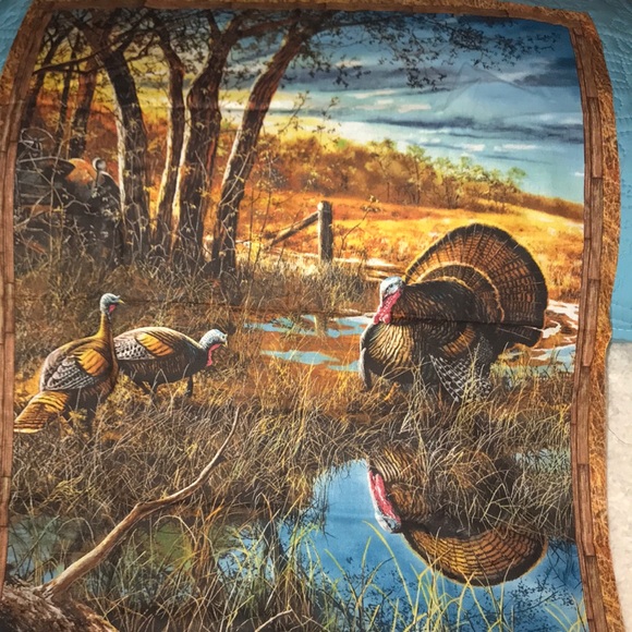 New Large Wild Turkeys Appliqué - Picture 5 of 6